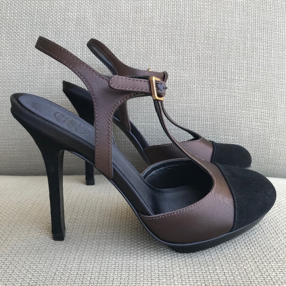 Tory Burch T-strap Platform Heel - Picture 5 of 6